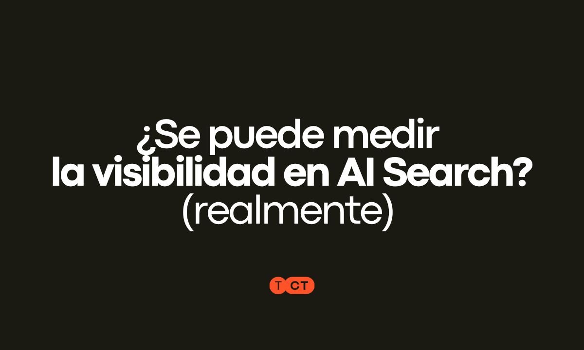 ¿Realmente se puede medir la visibilidad de tu marca en IA?