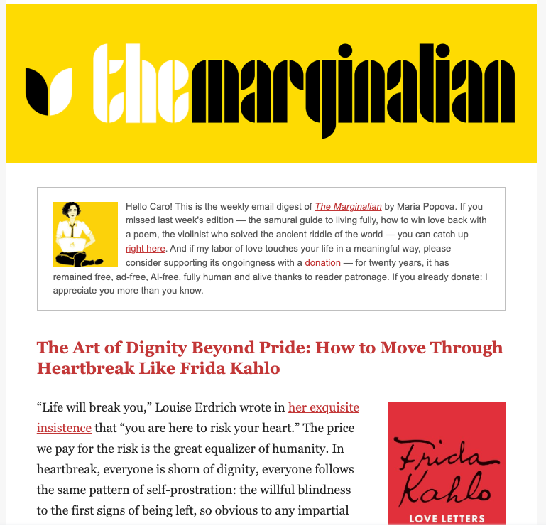 El mejor newsletter del mundo (según yo)